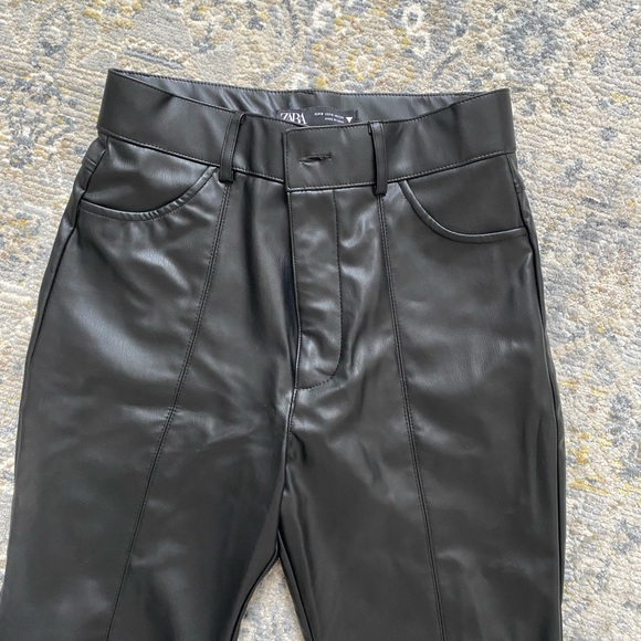 Zara leather trousers - Picture 3 of 3
